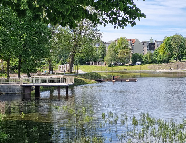 Городской парк в Черняховске