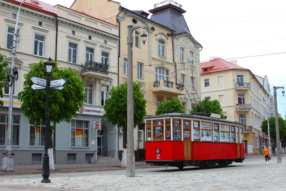 Памятник тильзитскому трамваю