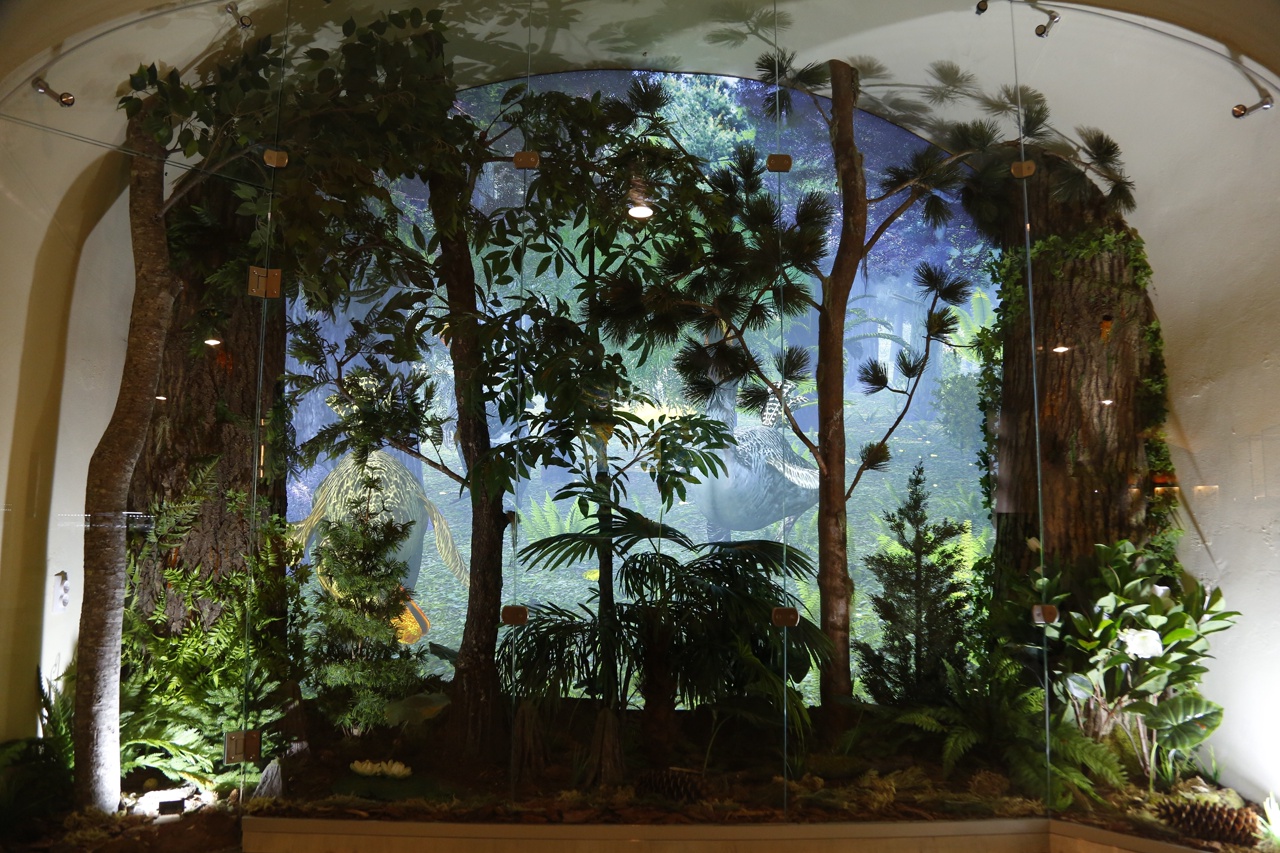 В Музее янтаря открылась новая диорама «Янтарный лес»