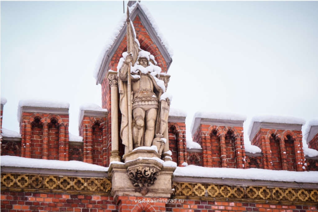 Фридландские ворота в Калининграде зимой.visit-kaliningrad.ru Фридландские ворота в Калининграде зимой