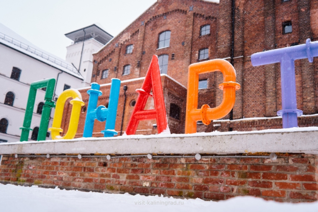Район Понарт в Калининграде зимой.visit-kaliningrad.ru Район Понарт в Калининграде зимой