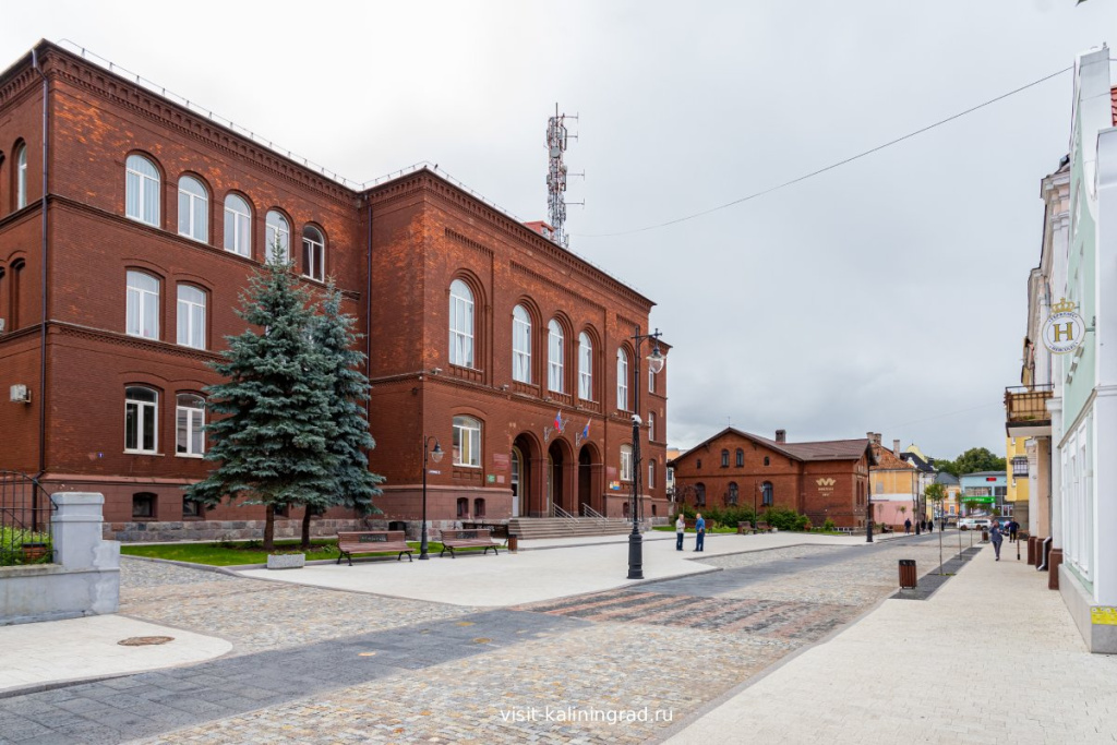 Городская архитектура Черняховска.visit-kaliningrad.ru