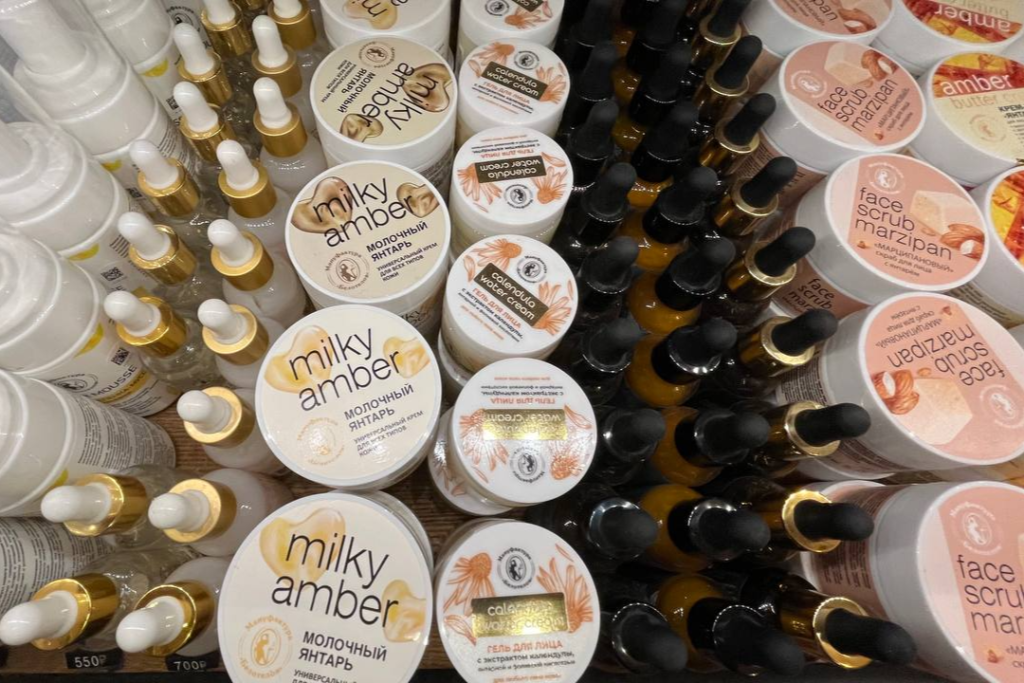 Пример продукции бренда Белотелов в Калининграде