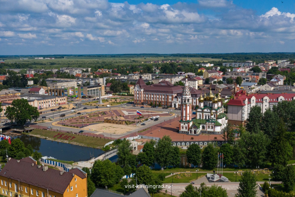 Храм-памятник Всех Святых в Гусеве.visit-kaliningrad.ru