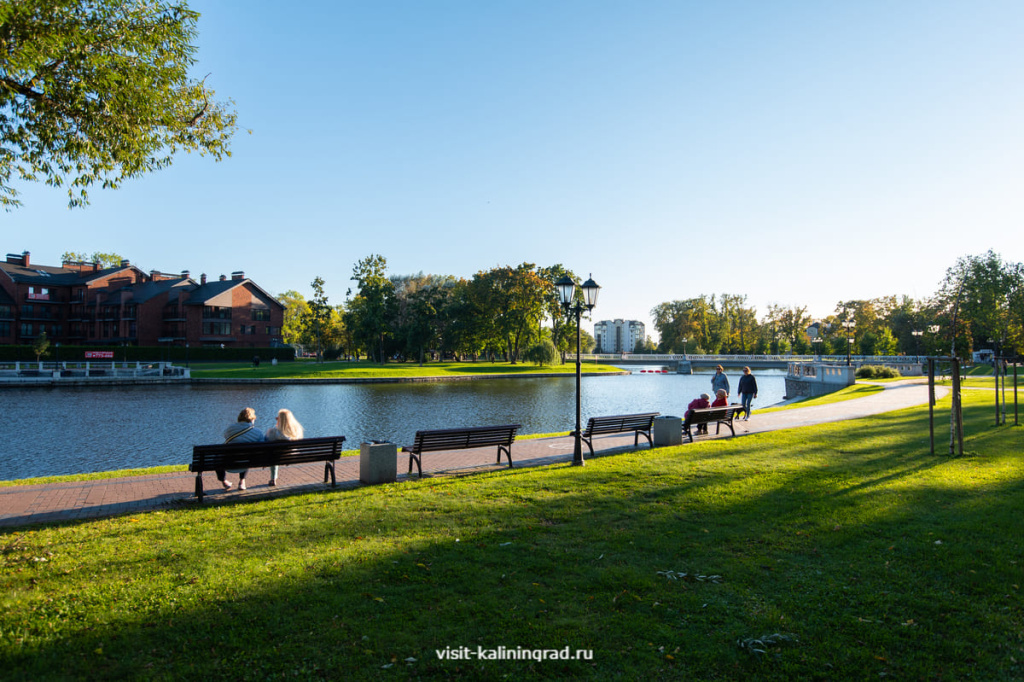 Верхний пруд в Калининграде.visit-kaliningrad.ru