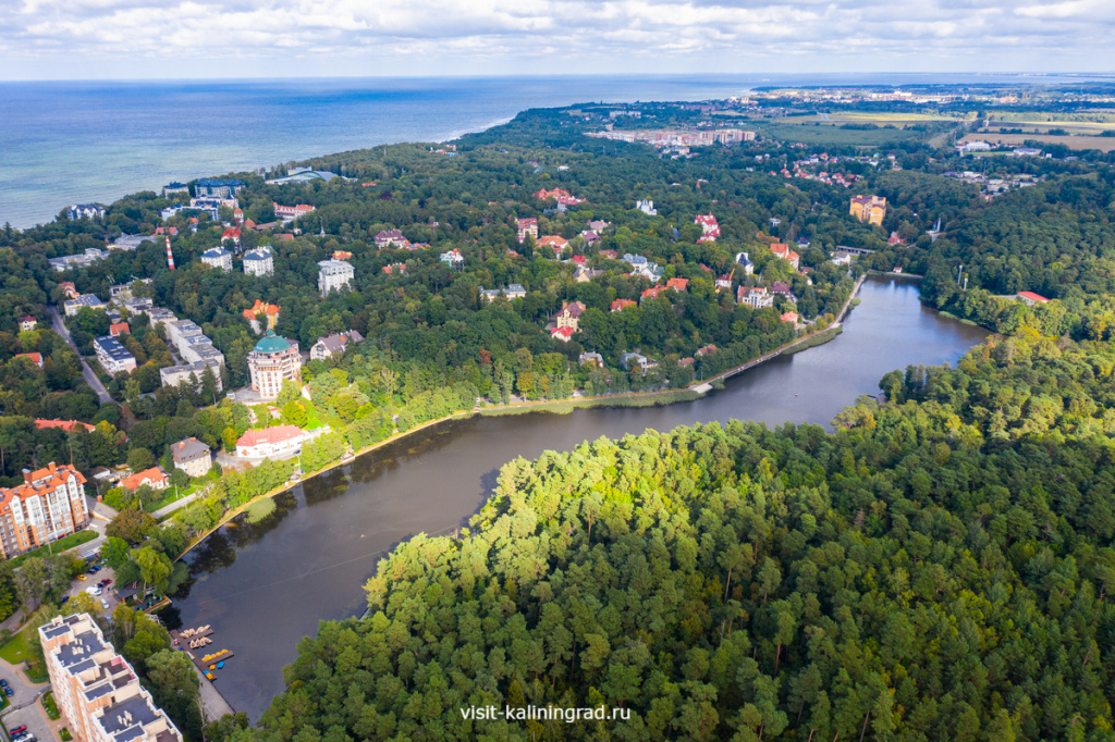 Озеро Тихое в Светлогорске.visit-kaliningrad.ru
