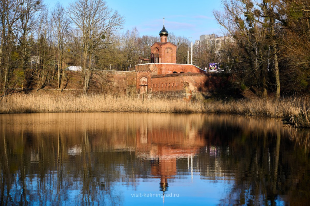 Часовня в Парке Победы Калининграда.visit-kaliningrad.ru