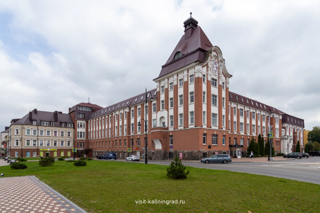 Здание управления Гумбиннена.visit-kaliningrad.ru 