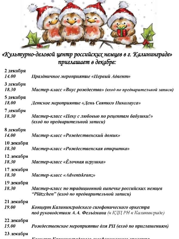 Новогодние мероприятия Новогодние мероприятия