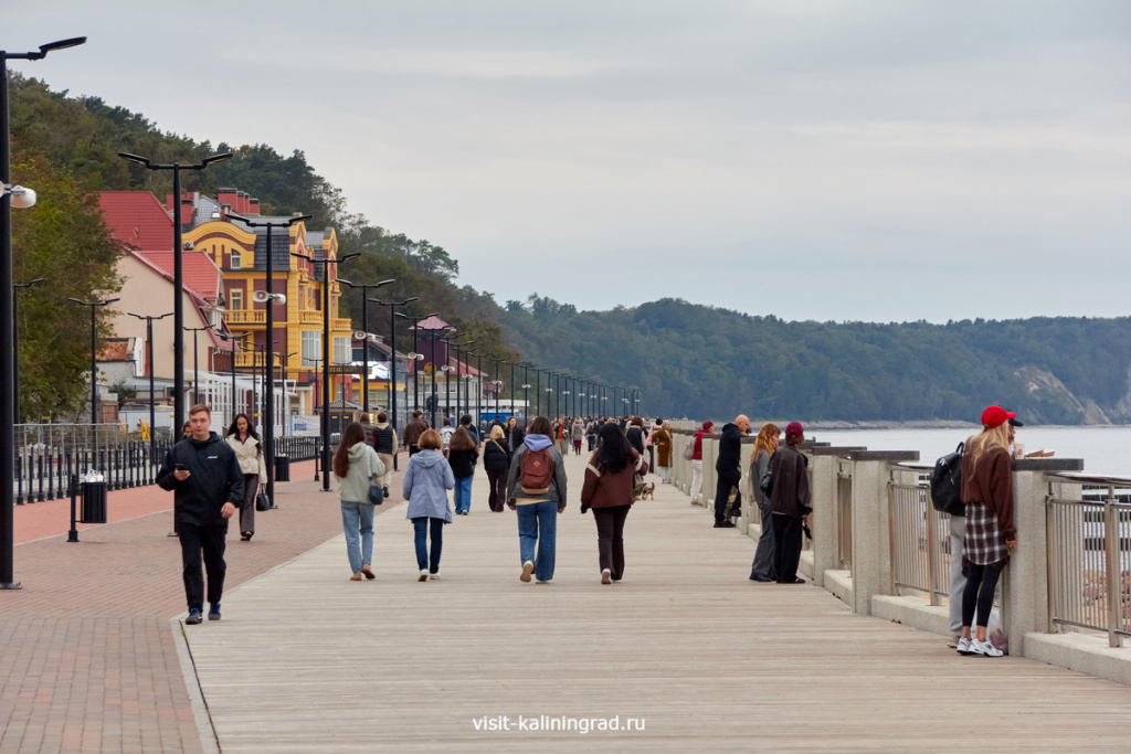 Набережная в Светлогорске.visit-kaliningrad.ru Набережная в Светлогорске.visit-kaliningrad.ru