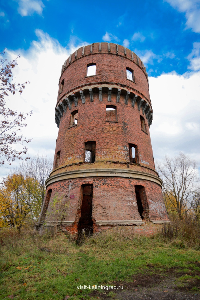 Водонапорная башня в Советске.visit-kaliningrad.ru