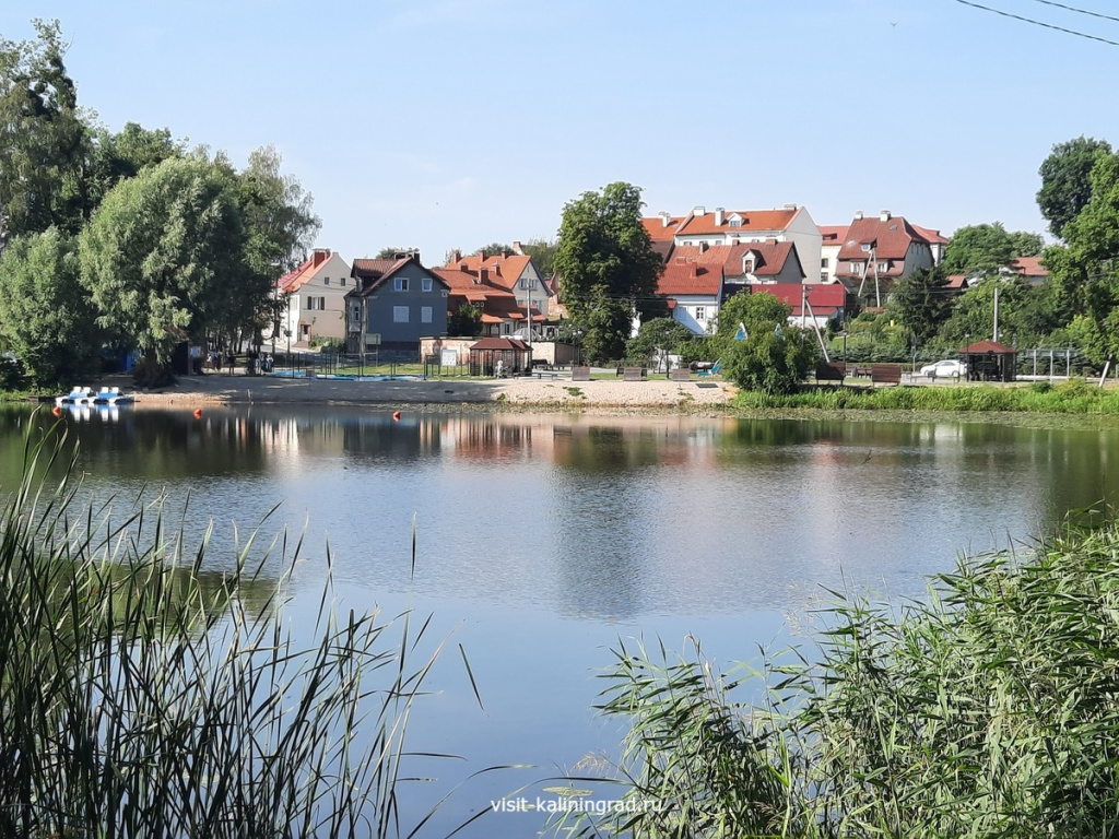 Железнодорожный городской пруд. visit-kaliningrad.ru