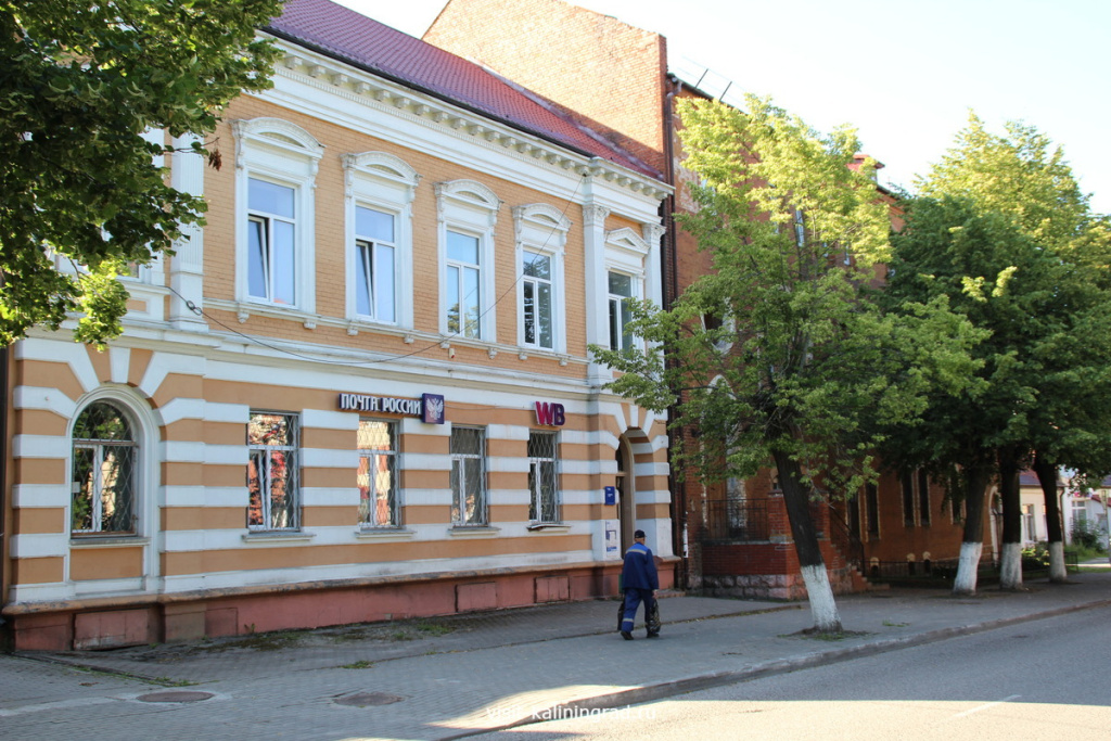 Здание почты в Багратионовске.visit-kaliningrad.ru Здание почты в Багратионовске.visit-kaliningrad.ru