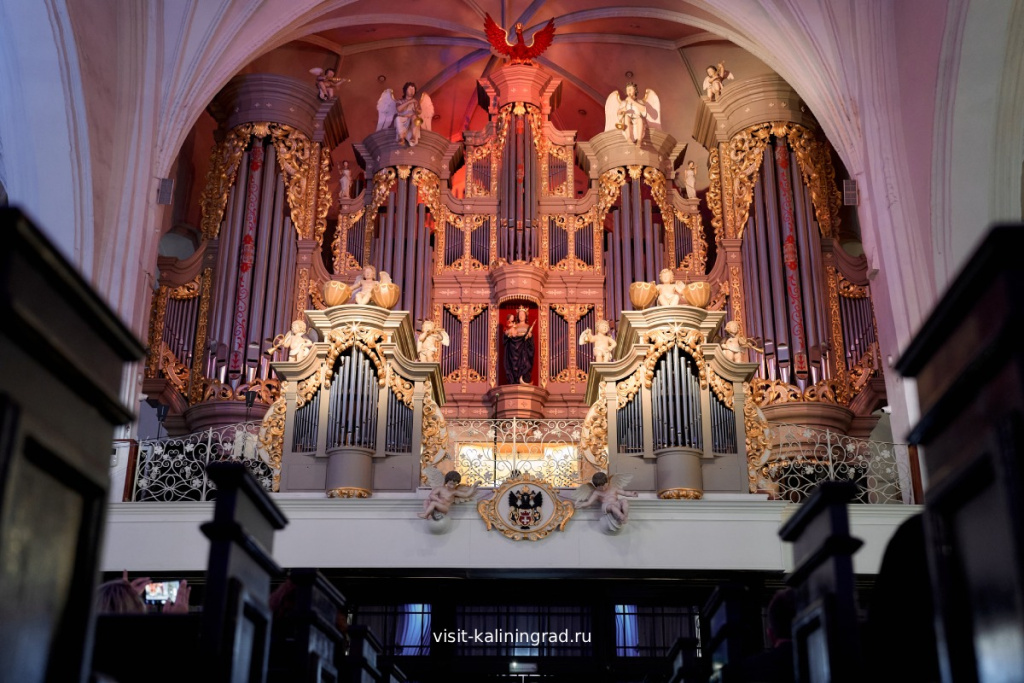 Органный зал в Соборе на о.Канта.visit-kaliningrad.ru Органный зал в Соборе на о.Канта.visit-kaliningrad.ru