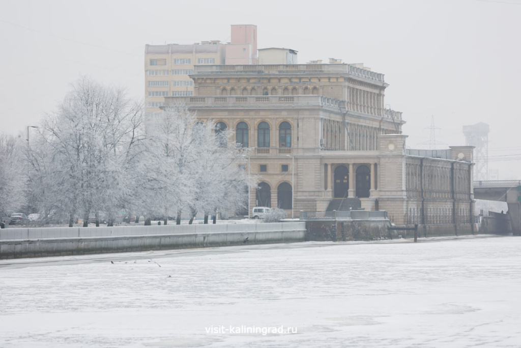 Музей изобразительных искусств в Калининграде зимой.visit-kaliningrad.ru