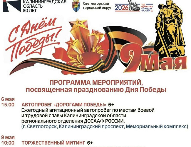 День Победы в Светлогорском городском округе