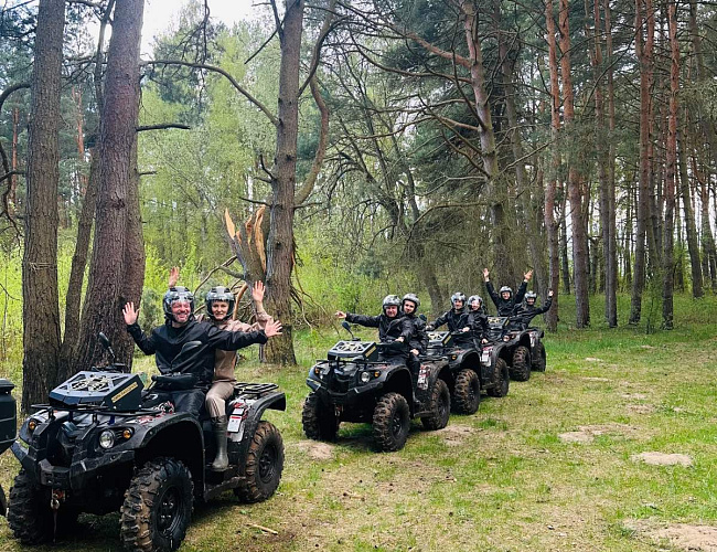 Сила в квадрате.Прокат квадроциклов
