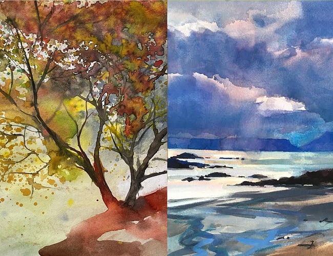 Акварельная живопись с нуля