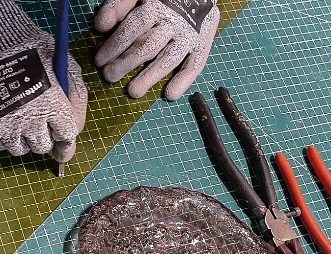 Мастер-класс в технике фьюзинг