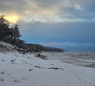 Зимнее сияние Балтики: Куршская коса и Зеленоградск 
