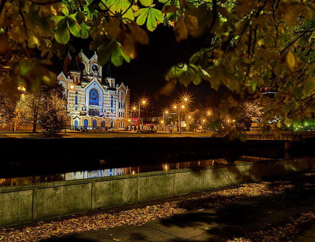 Огни ночного города