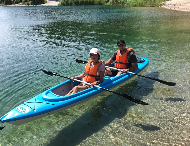Прогулки на САП - бордах, каяках и велосипедах с "Kayaking bay"