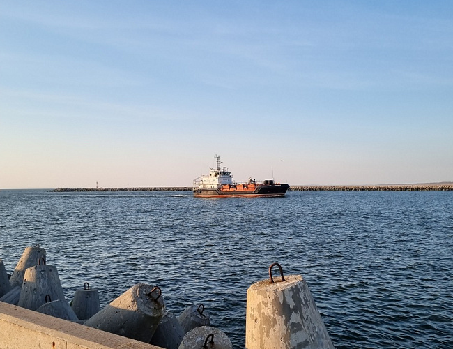 Северный и Южный молы в Балтийске