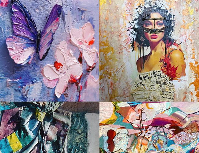 Мастер-класс «Смешанная техника»