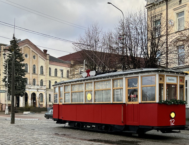 Памятник тильзитскому трамваю