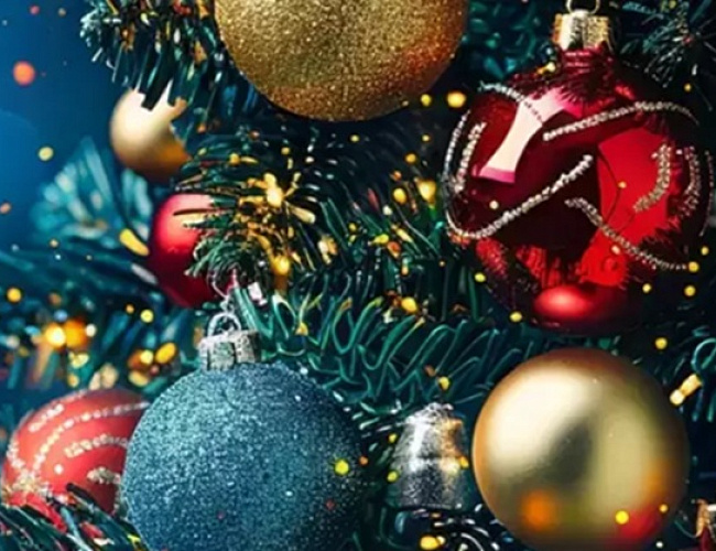 Новый год на лестничной площадке