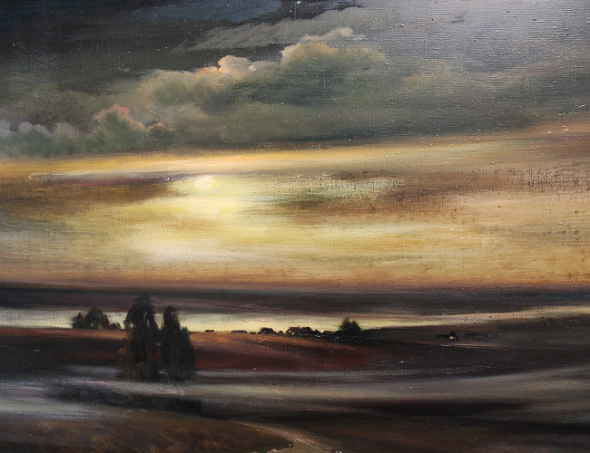 Сумерки. Дорога на закат