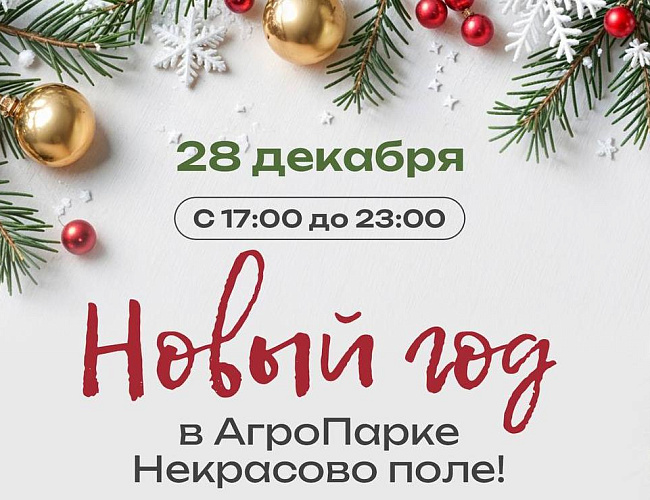Новый год в Агропарке "Некрасово поле"