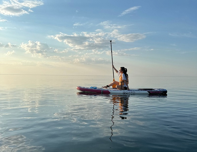 Прогулки на САП - бордах, каяках и велосипедах с "Kayaking bay"