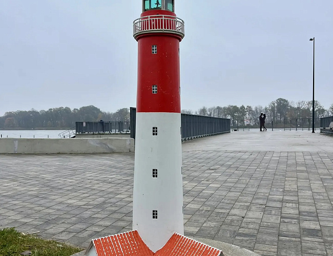 Набережная в городе Светлый