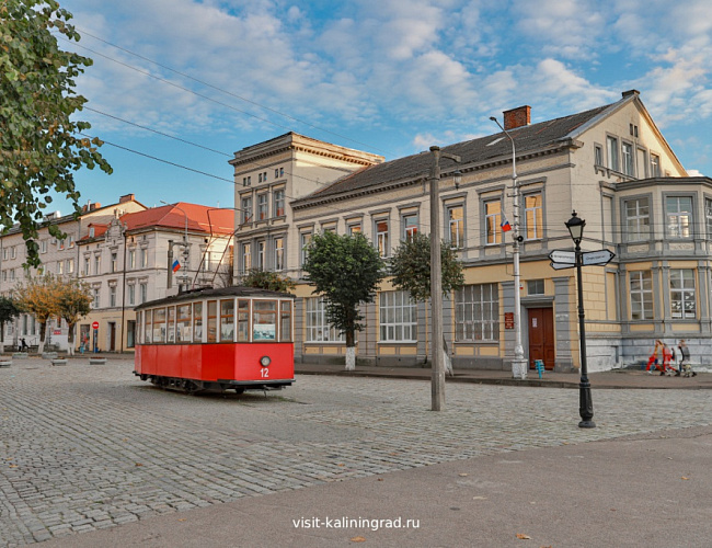 Городская историческая застройка Советска