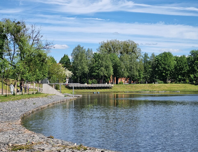 Городской парк в Черняховске