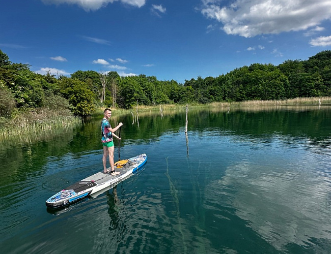 Прогулки на САП - бордах, каяках и велосипедах с "Kayaking bay"