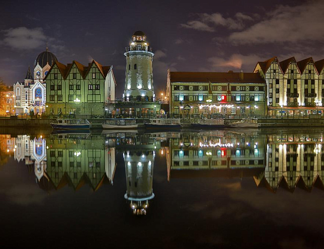 Огни ночного города