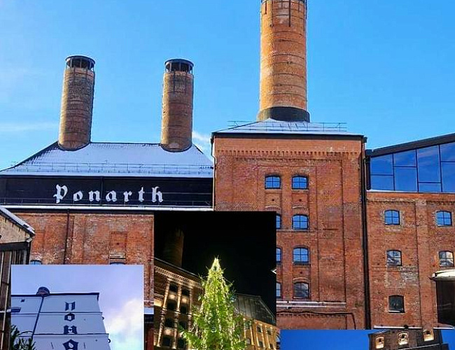 Новогодние экскурсии по зданиям бывшей пивоварни "Понарт"