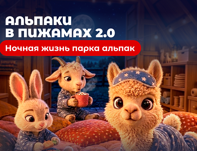 Альпаки в пижамах 2.0