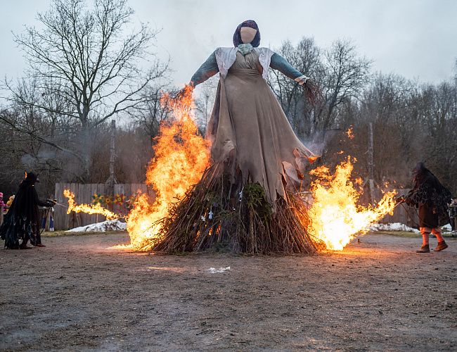 Масленица на Каупе