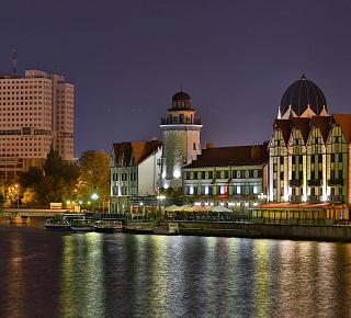 Огни ночного города