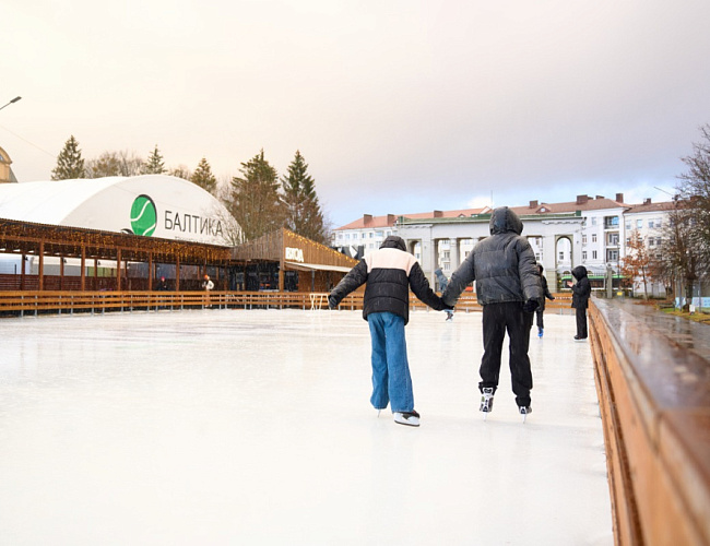 Каток на «Балтике»