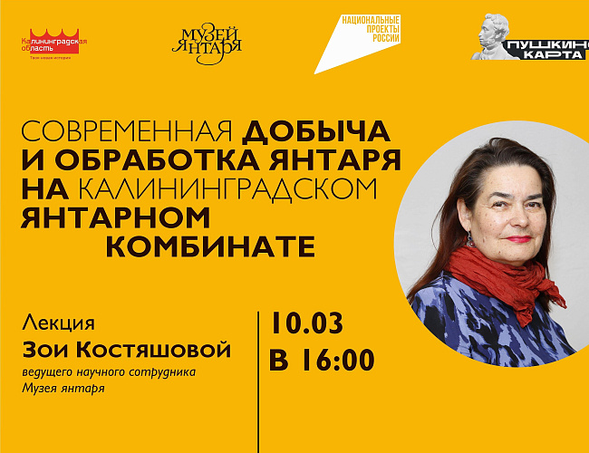 Лекция ко Дню создания Музея янтаря