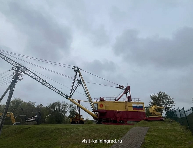 Смотровая площадка Приморского карьера Янтарного комбината