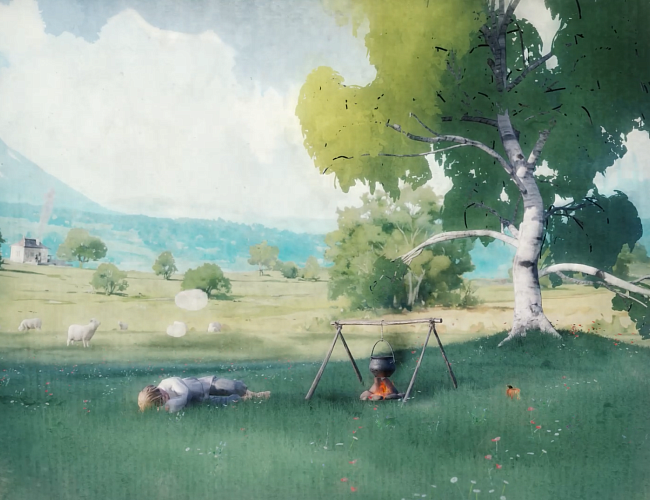 Китайская акварель и визуальная поэзия