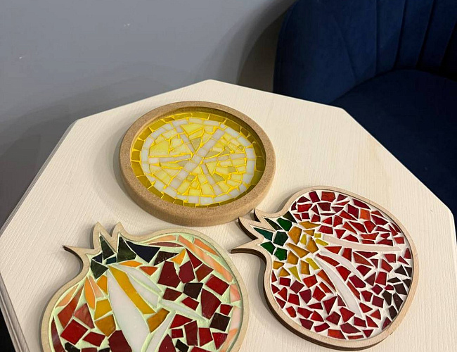 Мозаика из витражного стекла