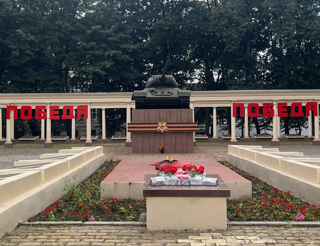 Мемориальный комплекс «Танк» в Советске