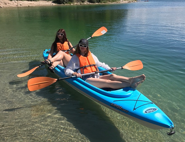 Прогулки на САП - бордах, каяках и велосипедах с "Kayaking bay"
